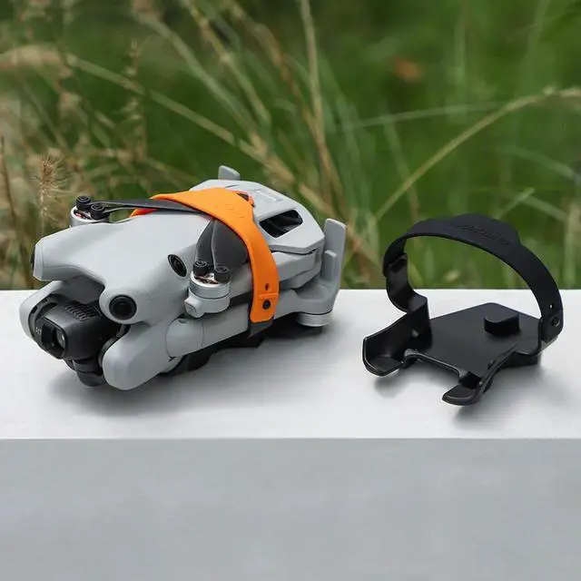 Alt view image 2 of 4 - Gentle Silicone Strap Propeller Blade Fixed Protector Dustproof Drone Props Fixed Mount Guard Bundling Propeller for Mini 4 Pro