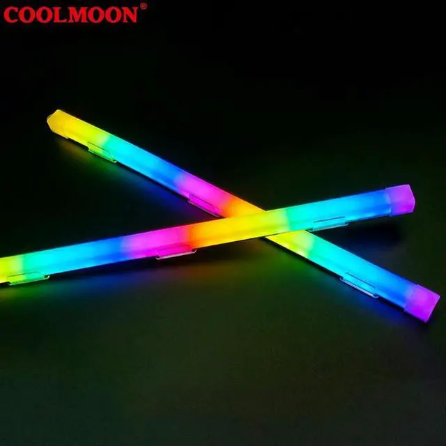 Alt view image 3 of 4 - 5V 3Pin 4Pin Strip Light Bar ARGB AURA SYNC 26LED Flexible Light Bar Computer Accessories Flexible Light Strip Silicone for
