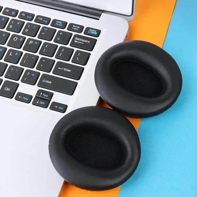 Alt view image 2 of 4 - 1 Pair Replacement Ear Cushions Covers Memory Foam Headphone Earpads PU Leather Headset Ear Cushions for COWIN E7/E7 Pro Headset