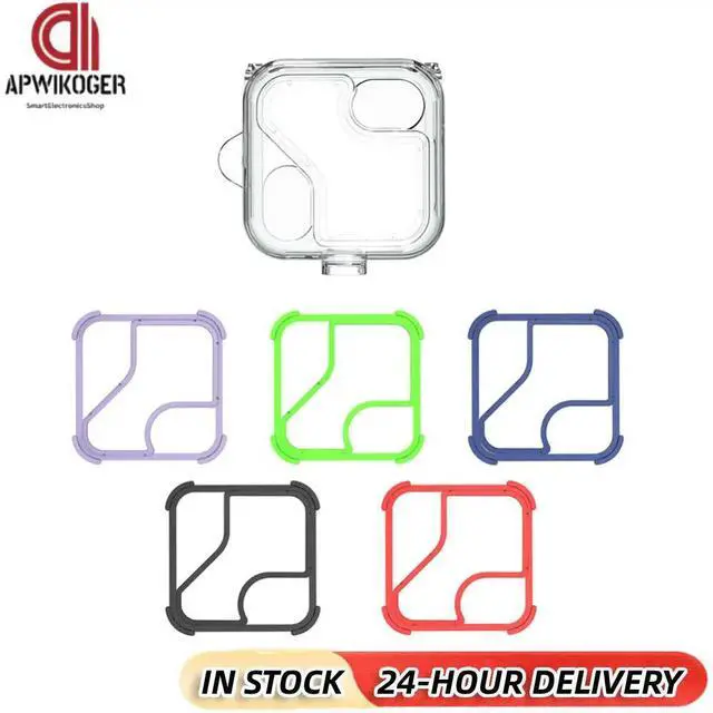 Main image of Wireless Headphones Cover PC Transparent Headset Case Cover with 5 Pairs Silicone Ring Lanyard and l Hook for Nothing Ear 2
