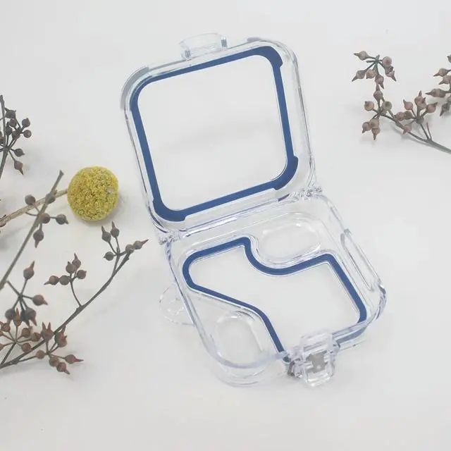 Alt view image 3 of 4 - Wireless Headphones Cover PC Transparent Headset Case Cover with 5 Pairs Silicone Ring Lanyard and l Hook for Nothing Ear 2
