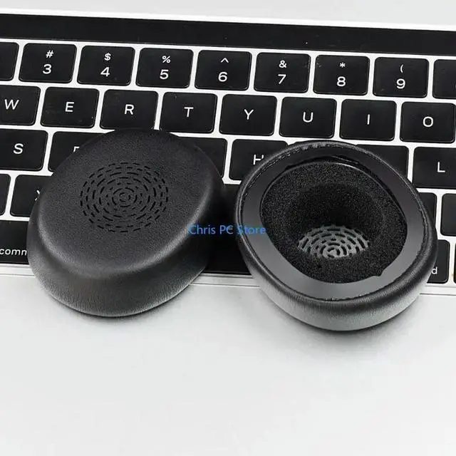 Alt view image 4 of 7 - Premium Foam Ear Pad for Evolve 10Wired Headsets Ear Cushions Improved Bass Response and Long Last Use Noise Isolation