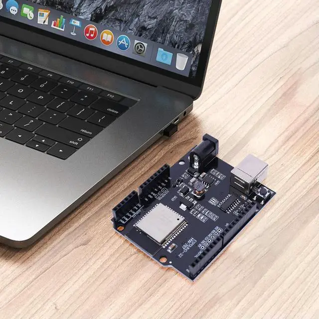 Alt view image 2 of 4 - ESP32 Development Board Ethernet IoT Wireless Transceiver Module Bluetooth-compatible ESPDUINO-32 Development Board