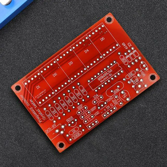 Alt view image 3 of 4 - 1Hz-50MHz Frequency Meter Module 5 Digits High Precision DIY Kits Module Crystal Oscillator Frequency Meter