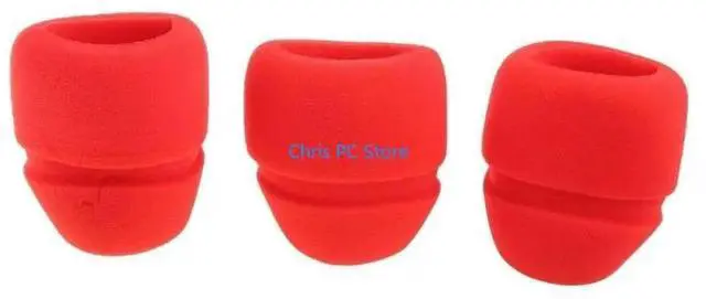 Alt view image 2 of 4 - 10pcs Durable Mic Sponge Covers Microphone Close Fit Soft Accessories