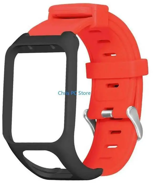 Alt view image 4 of 4 - Watch Band Wristband for TOMTOM Runner3 Silicone Strap Belt watch Bracelet