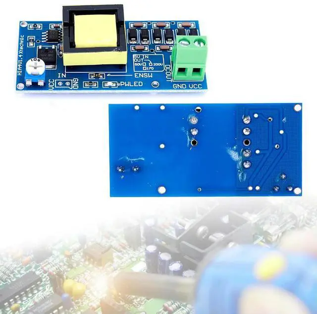 Alt view image 3 of 4 - High Voltage Capacitor Charging Power Supply Module 5V-12V Step Up To 300V-1200V DC-DC Boost Power Module Adjustable Power