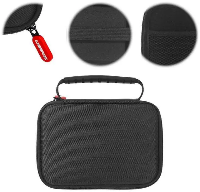 Alt view image 2 of 4 - EVA Travel Bag Shockproof Travel Protective Case with Mesh Bag Travel Carrying Bag for ANBERNIC RG40XXV Handheld Console