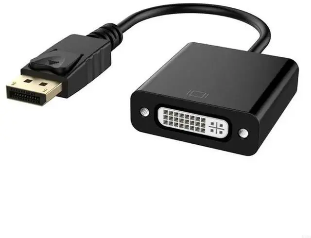 Main image of DisplayPort Converter To DVI Converters 1080P 60Hz Enhances Transmission Portable For Laptop Monitor Setups