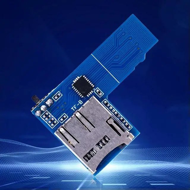 Alt view image 2 of 4 - Two In One Dual System Switcher Micro SD/TF Card Memory Board Micro SD Card Dual System Switcher for Raspberry Pi