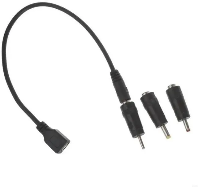 Alt view image 2 of 4 - Micro USB Female to 5.5x2.1mm Male Adapter 4.0x1.7mm,3.5x1.35mm,2.5x0.7mm Adapters for Router,Speaker,LED Light