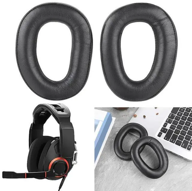 Main image of Replacement Ear Pads Cushions Memory Foam Headphone Earpads Headset Ear Cushions for Sennheiser GSP500 GSP550 GSP 600 GSP670