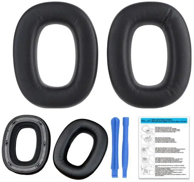 Alt view image 4 of 4 - Replacement Ear Pads Cushions Noise Isolation Memory Foam Ear Cushion Protein Leather for Bowers & Wilkins PX8/PX7 S2 Headphones