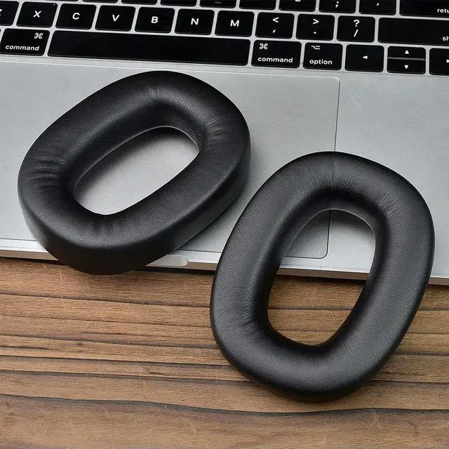 Alt view image 2 of 4 - Replacement Ear Pads Cushions Noise Isolation Memory Foam Ear Cushion Protein Leather for Bowers & Wilkins PX8/PX7 S2 Headphones