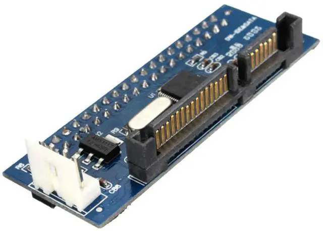 Alt view image 4 of 4 - IDE To SATA Converter Card Parallel To Serial Hard Drive Converter IDE Female To SATA Male Adapter for 3.5inch Hard Disk Drive