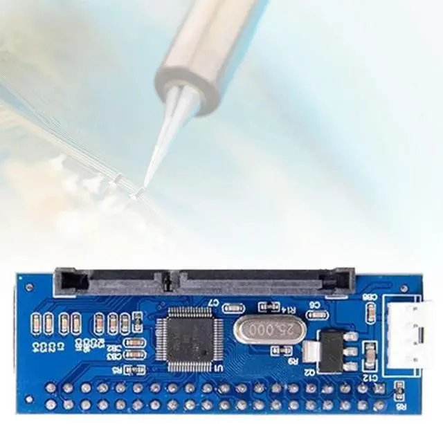 Alt view image 3 of 4 - IDE To SATA Converter Card Parallel To Serial Hard Drive Converter IDE Female To SATA Male Adapter for 3.5inch Hard Disk Drive