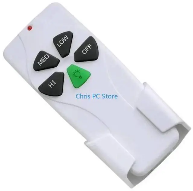 Alt view image 4 of 7 - Ceiling Fan Remote Speed Ceiling Fan Light Dimmer Control Replacement for 2AAZPF