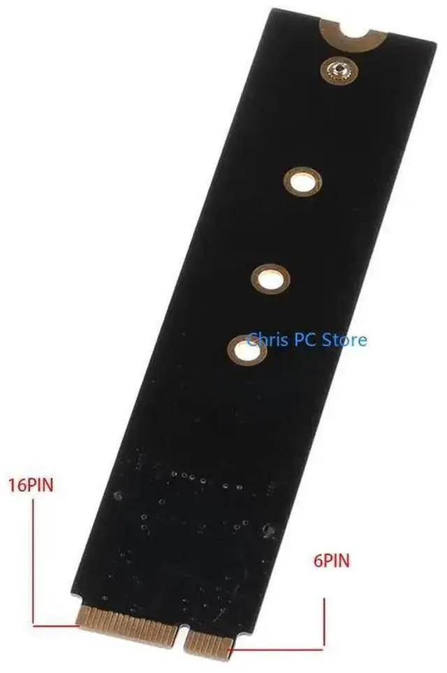 Alt view image 3 of 7 - Hard Disk Convert Adapter for M.2 NVME SSD Convert Adapter Card for MacBook Air