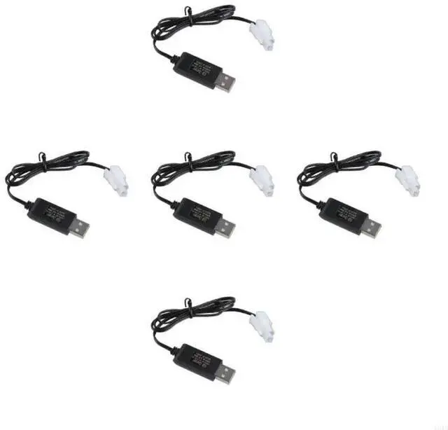 Alt view image 4 of 7 - Automotive Charging Cable USB Ni-Cd Ni-MH Batteries Pack KET-2P Plug Adapter 9.6V 250mA Output Car