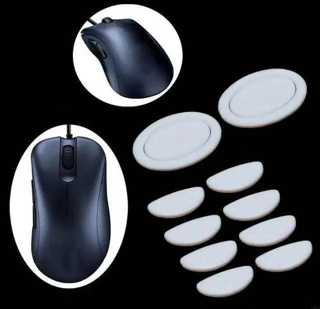 Alt view image 4 of 7 - Gaming Mouse Replacement Accessories for ZOWIE EC1-B/EC2-B Mouse Feet Ultra-slim Mouse Skates Wear Resistant