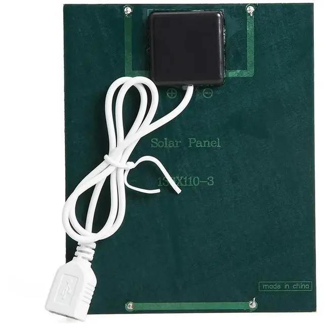 Alt view image 3 of 4 - 2W 6V Solar Panel for Power Bank Phone Charger AA Rechargeable Charger Phone Portable Flexible Power