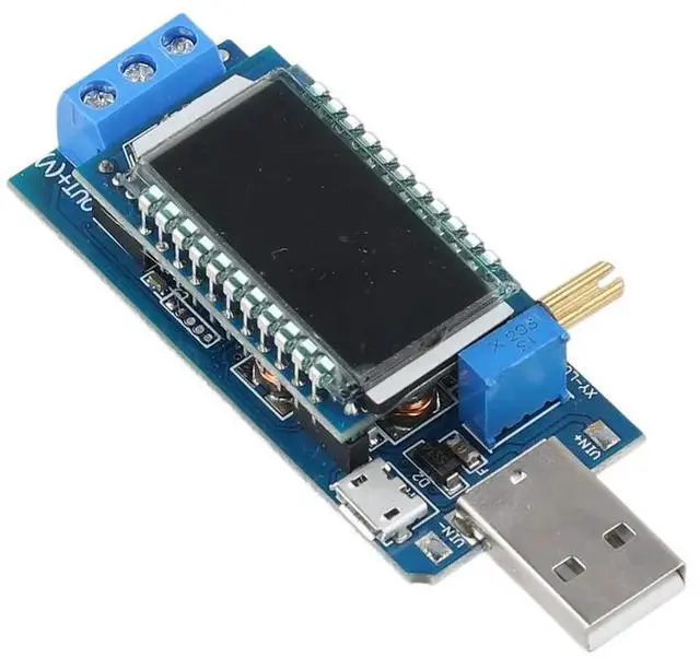 Alt view image 2 of 4 - DC-DC Step Up Down Power Supply Module 5V To 3.5V/12V Step-Up Down Converter Module Adjustable Booster Buck Power Supply Module