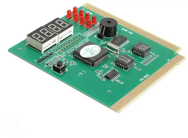 Alt view image 3 of 4 - 4-Digit PC Analyzer Computer Diagnostic Post Card Motherboard Fault Tester for ISA PCI Bus Main Board
