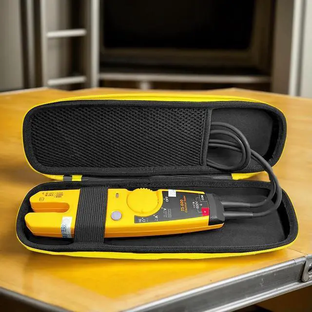 Alt view image 3 of 4 - EVA Hard Travel Case Shockproof Hard Carrying Case with Mesh Pocket Portable Bag for Fluke T5-1000/T5-600/-1000/-600