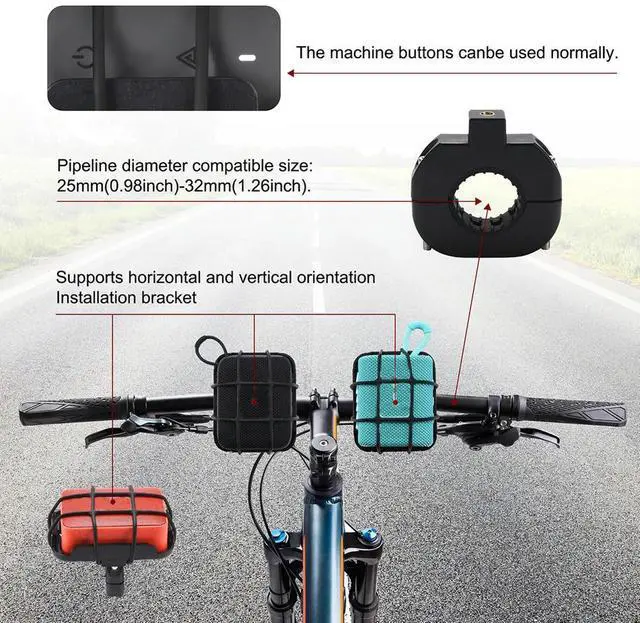 Alt view image 3 of 4 - Universal Bicycle Speaker Mount Anti-slip Fixed Holder Bike Speaker Holder for JBL GO 4/GO 3/GO 2 BT Wireless Speaker