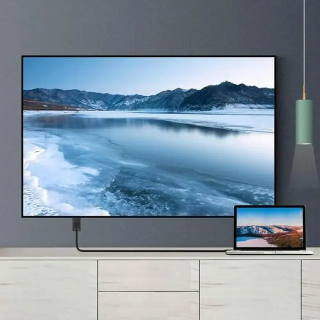 Alt view image 3 of 4 - 1.8M/6FT USB C To VGA Cable 1080P USB3.1 Type-C To VGA Adapter Cable Type-C To VGA Adapter Cable for MacBook PC Computer Monitor