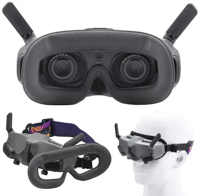 Alt view image 2 of 4 - Sponge Eye Pad Anti-Light Leakage Face Cushion Cover Face Padding Accessories Face Cushion Pad for AVATA Goggles 2