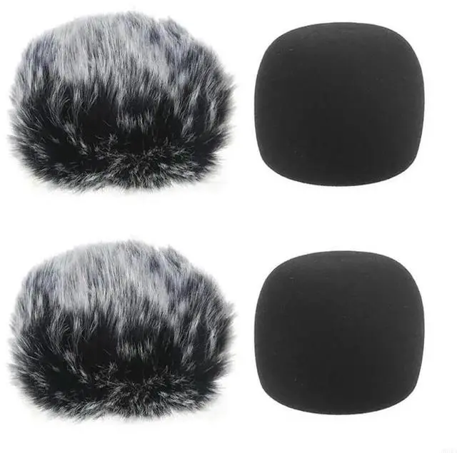Main image of Thick Handhelds Stage Microphones Windscreen Foam for Zoom H1 Recorder Microphone Widely Application Accessories