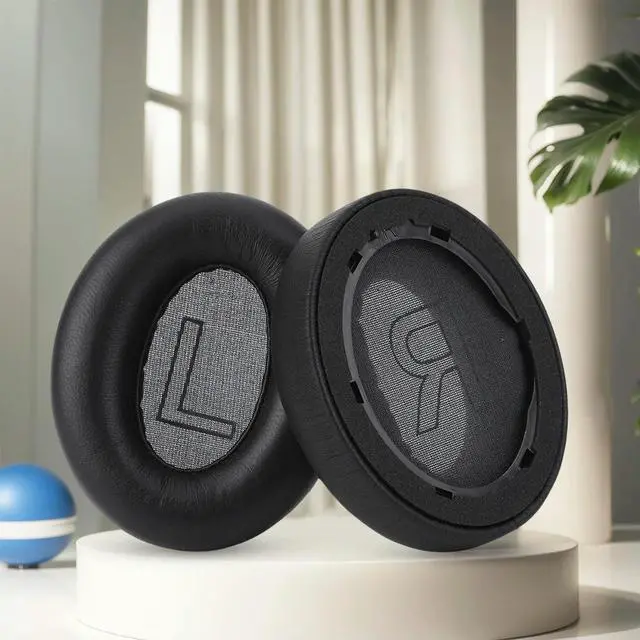 Alt view image 2 of 4 - 1 Pair Replacement Ear Cushion Memory Foam Headphone Earpads Headset Ear Cushions for Anker Soundcore Life 2 Q20 Q20+ Q20I Q20BT