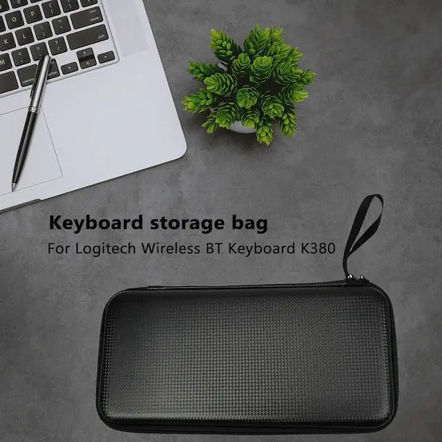 Alt view image 2 of 4 - Waterproof Carrying Case Shock Proof Hard EVA Keyboard Protection Bag Dust Proof Keyboard Carrying Case for Magic Keyboard