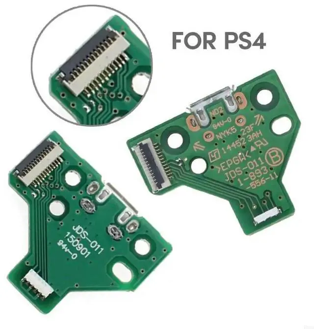 Alt view image 4 of 4 - 10Pcs USB Charging Port Socket Circuit Board JDS-011 Connector PCB Board Modules For Gaming Controller Accessories