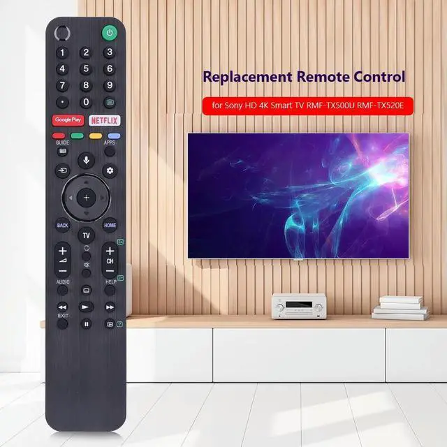 Main image of RMF-TX500U Remote Controller for RMF-TX520E/TX520P/TX520B/TX520T for TV XBR-43X800H XBR-49X800H XBR-65X900H