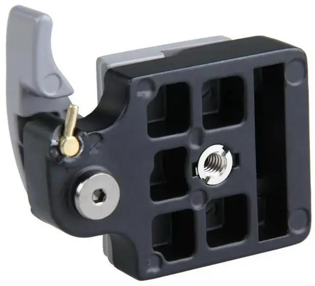 Alt view image 3 of 4 - 1/4in Camera Quick Mount Seat Non-slip l Portable Universal Assembly with Manfrotto 200PL-14 Compat Plate Tripod Accessories