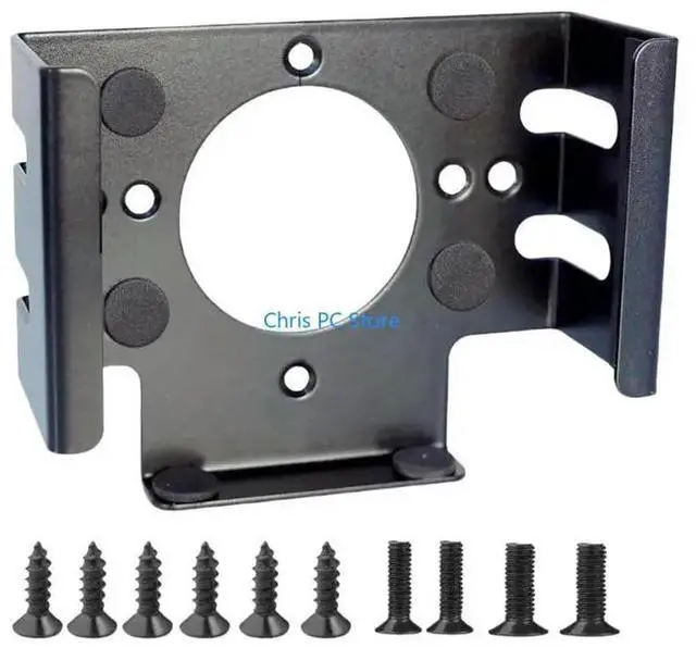 Main image of l Holder Slip Proof Mounting Bracket For Mini Desktop Computer Under Desk