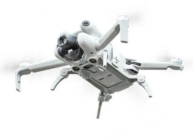 Alt view image 2 of 4 - Protect Camera Landing On Bracket Stand Quick Release Foldable Extended Kit Drone Accessories Height Extender Leg for Mini 4 Pro