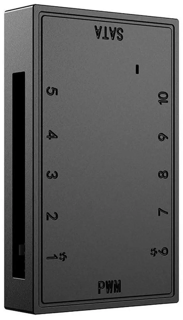 Alt view image 4 of 4 - 1 To 10 Multi Splitter 4 Pin PWM Splitter Adapter HUB SATA Interface for PC Case