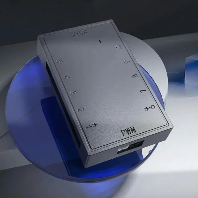 Alt view image 3 of 4 - 1 To 10 Multi Splitter 4 Pin PWM Splitter Adapter HUB SATA Interface for PC Case