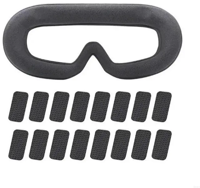 Alt view image 3 of 7 - Sponges Foams Face Cover Eye Pad for Avata Goggles 2 Headsets, Sweatproof Waterproof AntiDirty Facials Cushion