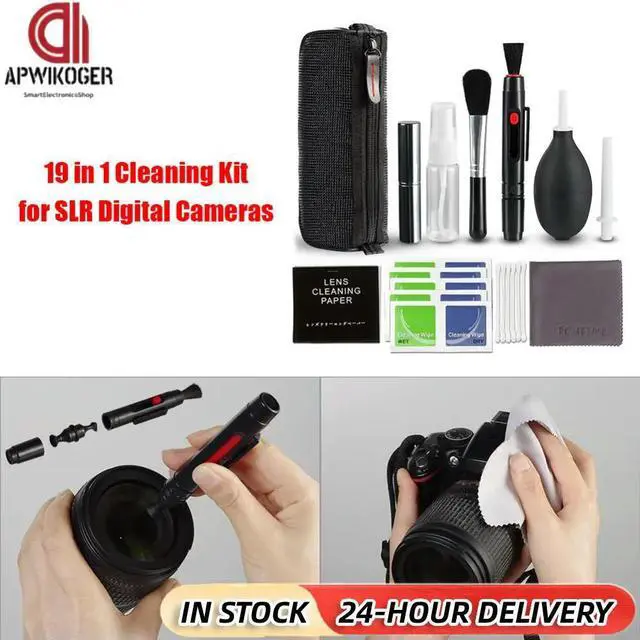 Main image of 19Pcs Camera Sensor Professional Camera Cleaning Lens Camera Cleaner Kit DSLR Lens for