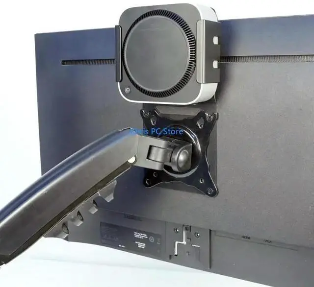 Alt view image 4 of 7 - VESA Mount Extension Plate Adjustable Bracket with Screws For Mini PC Mounting