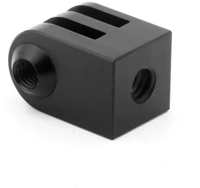 Alt view image 2 of 7 - 360 Degree Rotating Swivel Pivot Arm Adapter For Gopro Hero 3 3+ 4 Camera Black & Cnc Aluminum Alloy Mini Tripod Mount