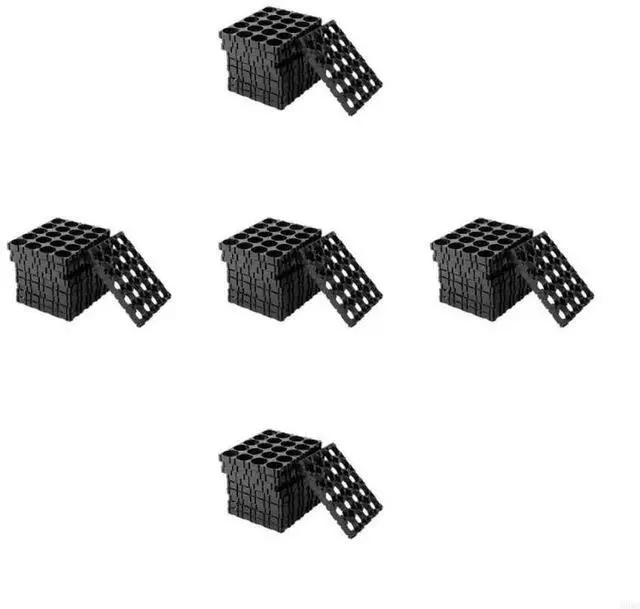Alt view image 4 of 7 - 10 pieces/set lithium cell plastic connection for seat bracket flat for head fixed combination bracket