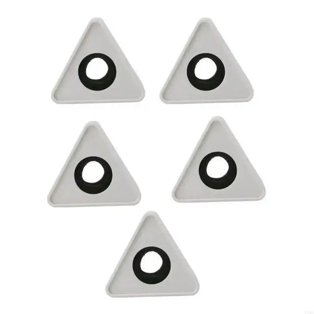 Main image of Multifunction Triangular Mic Microphone Interviews Logos 5pcs/set Household for School Office Dormitory Party
