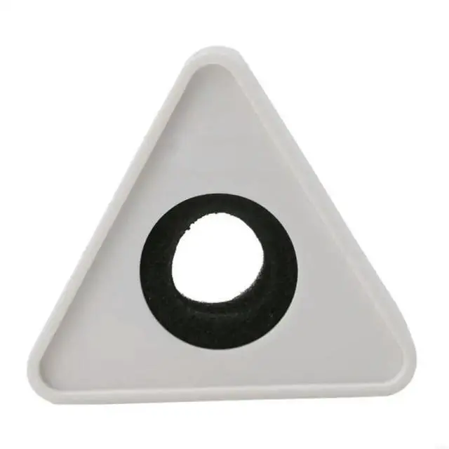 Alt view image 2 of 7 - Multifunction Triangular Mic Microphone Interviews Logos 5pcs/set Household for School Office Dormitory Party