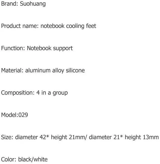 Alt view image 4 of 4 - Portable Laptop Stand Cooling Pad Notebook PC Non-Slip Ball Bracket Mount Holder for Household Computer Accessory