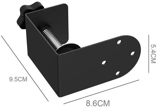 Alt view image 4 of 4 - l Clip Holder 360°Adjustable Clip Clamp Mount Anti-Theft Security Camera Mounting Accessories No Drilling for Blink XT1/XT2